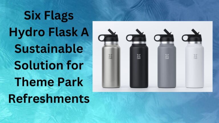 Six Flags Hydro Flask A Sustainable Solution for Theme Park Refreshments-six flags most profitable parks